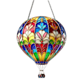 Miniatyrbild 1 av 11: Solarlampa i form av luftballong med fladdrande låga, utomhusbruk E 1pcs