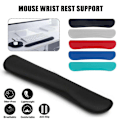 Miniatyrbild 9 av 11: Tangentbords handledsstöd Mus Handledsstöd För Kontor Skrivning Lätt C6G4 black one-size
