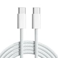 Miniatyrbild 1 av 11: För iPhone 15 Pro Max Plus USB-C Kabel Typ-C Laddningssladd L3U1 gray white 1M