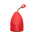 Miniatyrbild 1 av 11: PU Läder Drag Ut Söt Stor Kapacitet Bilnyckelfodral AU Kreativ Nyckelring`- Christmas Red One-size