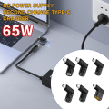 Miniatyrbild 2 av 11: 65W Laptop Laddare Omvandlare USB Typ C PD Power 4506 one-size