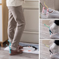 Miniatyrbild 6 av 11: 2 st Lazy Shoe Helper Handled Shoe Horn Shoe Lifting Helper white one-size 2pcs