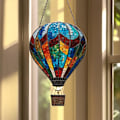 Miniatyrbild 3 av 11: Solarlampa i form av luftballong med fladdrande låga, utomhusbruk E 1pcs