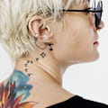 Miniatyrbillede 3 af 3: Tragus Linked kæde med Hoops øreringe i IP-316L kirurgisk stål
