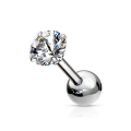 Pikkukuva 1 / 3: Tragus/rustolävistys 2 mm. CZ IP-Titanium 316L teräs