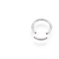 Miniatyrbilde 2 av 3: 1 Segment Piercingring i Härdad 316L kirurgiskt stål1,2x10 mm.Ø