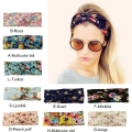 Miniatyrbild 3 av 9: Handsydd Blommig  Stretch Hårband (9 färgval) M-Multicolor