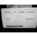Pikkukuva 2 / 2: 100 Hyacint röd koniska Swarovski  för inlägg Ø 3,4 mm(PP27)