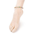 Pikkukuva 2 / 4: Handtgjord Vristlänk men Multicolor glaspärlor
