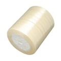 Miniatyrbild 1 av 2: 1 Rulle (25yard=22,89 mt.) Crema färgad satinband 10 mm. bred