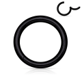 Miniatyrbild 2 av 5: 6 mm"Hinged"Segment Piercingring i Implant Titanium 1,2mm tiock Titanium