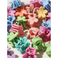 Miniatyrbilde 2 av 3: Pack med 50 st. Små blomformade Hårklämmor 14x14 mm