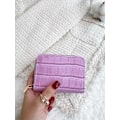 Pikkukuva 1 / 3: Korthållare i Krokodil imitation 11x8 cm (11 Fack) Purple