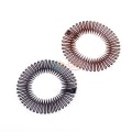 Miniatyrbillede 2 af 3: 2 Zic zac diadem i plast (1 sort+brun)