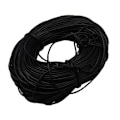 Pikkukuva 1 / 5: 10 meter  läderrem  3 mm. tjock , 5 färg val. svart läder rem
