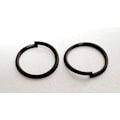 Pikkukuva 4 / 4: 20 gr.(Drygt 560 st)Motringar 4 mm.  i diameter (4 Färg val) Titanium grey