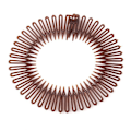 Pikkukuva 3 / 9: Zic zac diadem i plast (8 färg val) 1 svart
