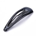 Pikkukuva 1 / 8: 24 st.Emaljerade click-clack hårspänne 46.5x13mm 1 Svart