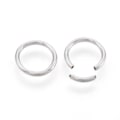 Miniatyrbillede 3 af 3: 1 Segment Piercingring i Härdad 316L kirurgiskt stål 1,2x8mm.Ø
