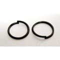 Miniatyrbilde 1 av 4: 20 gr. (Drygt 400 st) motringar 7 mm. i diameter (4 färg val) svarta (gunmetal)