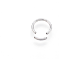 Miniatyrbild 1 av 3: 1 Segment Piercingring i Härdad 316L kirurgiskt stål 1,4x8mm.Ø