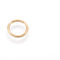 Miniatyrbild 2 av 2: Segment Piercingring i Härdad Guldpläterad 316L kirurgiskt stål