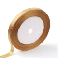 Miniatyrbilde 1 av 11: 1 Rulle (25yard=22,89 mt.) Satinband 10 mm. bred (28 färger val) Gullris