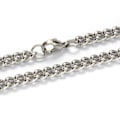 Pikkukuva 2 / 2: Unisex-ketju AISI 304 terästä noin 56 cm. pitkä 3,8 mm leveä-1 paksu