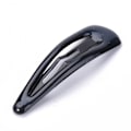 Pikkukuva 1 / 5: 6 st.Svarta Emaljerade click-clack hårspänne 46.5x13mm Black