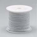 Pikkukuva 2 / 2: Rulle  c:a 20 mt. Vit nylonklädd elastisk tråd 1,0 mm.