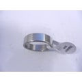 Miniatyrbillede 2 af 3: 6 mm. bred slät convex ring i  316L stål  stl.8 =18.14