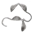 Pikkukuva 1 / 4: 100 solmu piilottaa 9x3 mm. (4 värivaihtoehtoa) PlatinumSteel 3 Platinapläterade