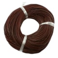 Miniatyrbilde 1 av 5: 5 meter  läderrem  3 mm. tjock , 5 färg val. 3mm kokosnöt brun