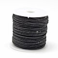 Pikkukuva 1 / 2: Rullaa 20 mt. Musta nylonpäällysteinen elastinen lanka 1 mm.