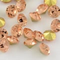 Miniatyrbild 1 av 2: 200 Persika färgade koniska Swarovski  för inlägg Ø 3,4 mm(PP27)