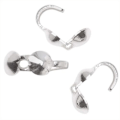Pikkukuva 2 / 4: 100 solmu piilottaa 9x3 mm. (4 värivaihtoehtoa) PlatinumSteel 3 Platinapläterade
