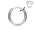 Pikkukuva 4 / 9: Clip On Titanium pläterad ring för näsa clip on ring svart