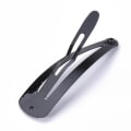 Pikkukuva 2 / 2: 24 kpl Musta emaloitu click-clack hiusklipsi 46,5x13mm
