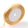 Miniatyrbild 11 av 11: 1 Rulle (25yard=22,89 mt.) Satinband 10 mm. bred vi Vit satinbamd 10 mm
