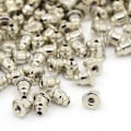 Miniatyrbilde 3 av 3: 25 pack bakstycke till örhängen 5x5 ,hål 1 mm. 1 Guldpläterade
