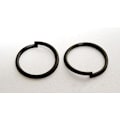 Pikkukuva 1 / 3: 20 gr.  c:a 24 st) Svarta Motringar 8 mm. i diameter (3 Färg val)