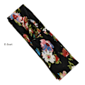 Pikkukuva 6 / 9: Handsydd Blommig  Stretch Hårband (9 färgval) M-Multicolor