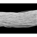 Pikkukuva 1 / 2: C;a  25 mt.Vit tygklädd elastisk tråd 1 mm. Ø i diameter