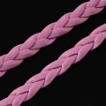 Miniatyrbilde 2 av 2: 10 mt Fiskben Handflätad Rosa PU-läder (konstläder) Pink