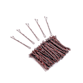 Miniatyrbilde 1 av 2: Pakke med 40 brune bobbypinner 50 mm. lang