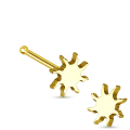 Miniatyrbillede 2 af 9: 1 st Näspiercing i guldpläterade 316 Kirurgiskt stål (8  val) 2 ankare