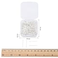 Miniatyrbilde 3 av 3: Ask med C:a 450 Silverpläterade hattpinnar 24 mm. långa