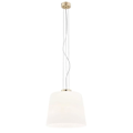 Miniatyrbillede 1 af 5: Pendellampe - Argon - BERKLEY - Mat Opal - Glas og messing - E27 - 110 cm