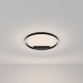 Miniatyrbillede 1 af 3: Maytoni Fælge Moderne integreret LED semi-forsænket loftslampe sort, 60cm, 4000K