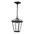 Miniatyrbillede 1 af 6: Udendørs hængende loftlampe - Elstead - Hinkley Alford - Sort - IP44 - E27